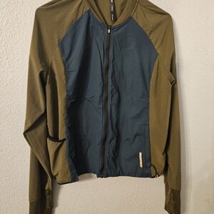 REI Women's Utility Jacket in Olive and Navy